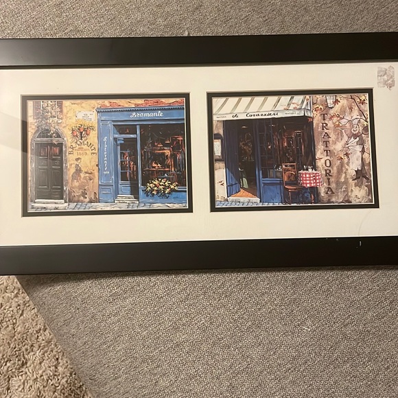Other - Framed ristorante/trattoria scene
